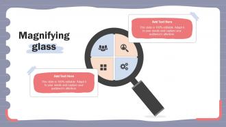 Magnifying Glass Online Shopper Marketing Plan To Attract Customer Attention