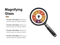 Magnifying glass powerpoint slide designs