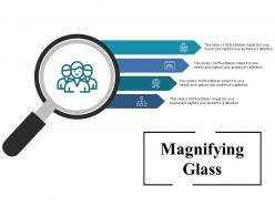 Magnifying glass ppt inspiration format ideas