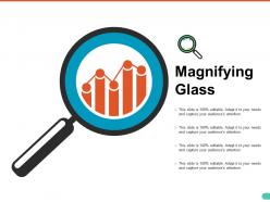 Magnifying glass ppt model show