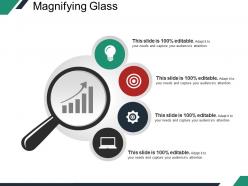 Magnifying glass ppt sample template 2