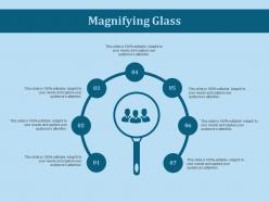 Magnifying glass ppt slides professional