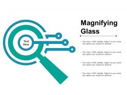 Magnifying glass ppt styles clipart images
