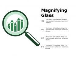 Magnifying glass ppt styles design templates
