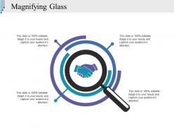 Magnifying glass ppt styles graphic images