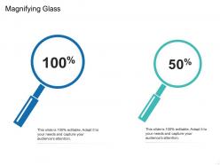Magnifying glass r705 ppt powerpoint presentation infographics visuals