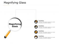 Magnifying glass research planning a614 ppt powerpoint presentation professional portfolio