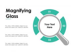 Magnifying glass research ppt powerpoint presentation gallery information