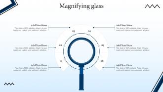 Magnifying Glass Targeting Strategies And The Marketing Mix Ppt Show Example Introduction