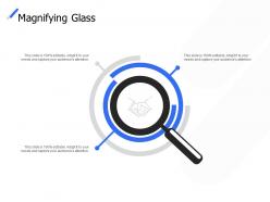 Magnifying glass technology marketing c286 ppt powerpoint presentation ideas images