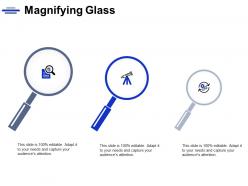 Magnifying glass technology marketing c763 ppt powerpoint presentation icon professional