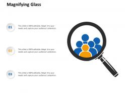 Magnifying glass testing l869 ppt powerpoint presentation pictures