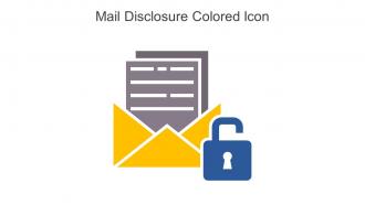 Mail Disclosure Colored Icon In Powerpoint Pptx Png And Editable Eps Format