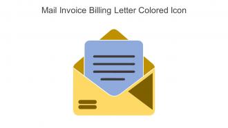Mail Invoice Billing Letter Colored Icon In Powerpoint Pptx Png And Editable Eps Format