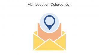 Mail Location Colored Icon In Powerpoint Pptx Png And Editable Eps Format