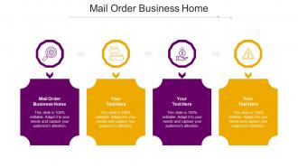 Mail Order Business Home Ppt Powerpoint Presentation Ideas Infographic Template Cpb
