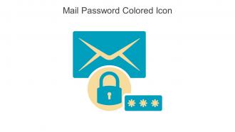 Mail Password Colored Icon In Powerpoint Pptx Png And Editable Eps Format