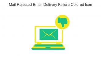 Mail Rejected Email Delivery Failure Colored Icon In Powerpoint Pptx Png And Editable Eps Format