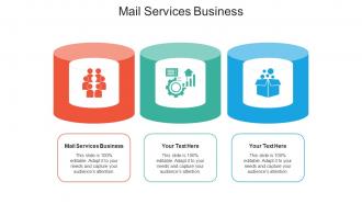 Mail services business ppt powerpoint presentation visual aids slides cpb