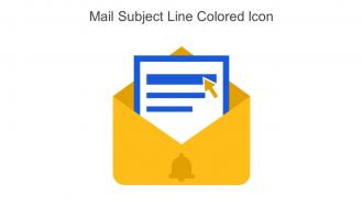 Mail Subject Line Colored Icon In Powerpoint Pptx Png And Editable Eps Format