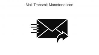 Mail Transmit Monotone Icon In Powerpoint Pptx Png And Editable Eps Format