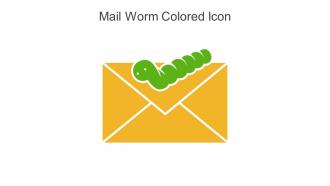 Mail Worm Colored Icon In Powerpoint Pptx Png And Editable Eps Format