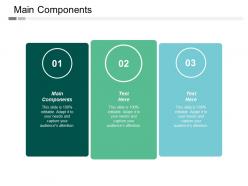 Main components ppt powerpoint presentation file templates cpb