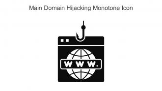 Main Domain Hijacking Monotone Icon In Powerpoint Pptx Png And Editable Eps Format