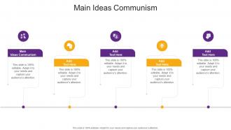 Main Ideas Communism In Powerpoint And Google Slides Cpb