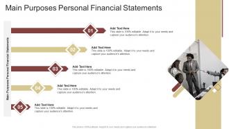 Main Purposes Personal Financial Statements In Powerpoint And Google Slides Cpb
