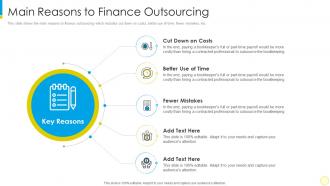 Main reasons to finance outsourcing financial services for small businesses and startups