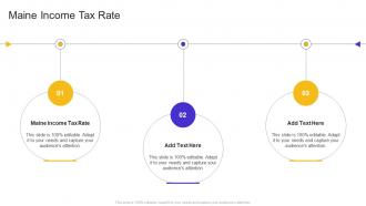 Maine Income Tax Rate In Powerpoint And Google Slides Cpb