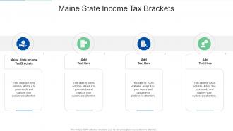 Maine State Income Tax Brackets In Powerpoint And Google Slides Cpb