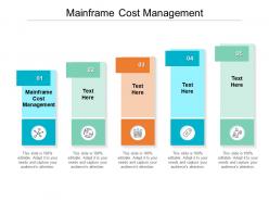 Mainframe cost management ppt powerpoint presentation ideas examples cpb