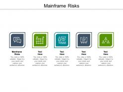 Mainframe risks ppt powerpoint presentation summary background image cpb