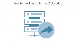 Mainframe Shared Server Colored Icon In Powerpoint Pptx Png And Editable Eps Format
