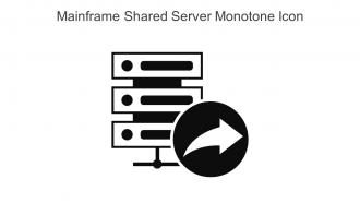 Mainframe Shared Server Monotone Icon In Powerpoint Pptx Png And Editable Eps Format