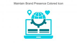 Maintain Brand Presence Colored Icon In Powerpoint Pptx Png And Editable Eps Format