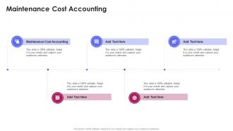Maintenance Cost Accounting In Powerpoint And Google Slides Cpb