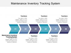 Maintenance inventory tracking system ppt powerpoint presentation designs cpb