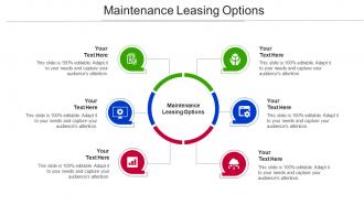 Maintenance Leasing Options Ppt Powerpoint Presentation Icon Themes Cpb
