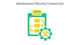Maintenance Planning Colored Icon In Powerpoint Pptx Png And Editable Eps Format