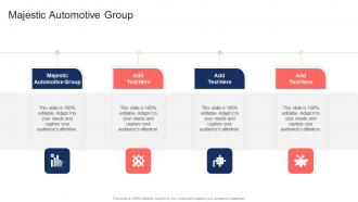 Majestic Automotive Group In Powerpoint And Google Slides Cpb