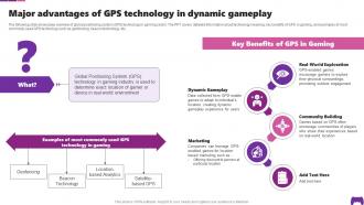 Major Advantages Of GPS Technology In Dynamic Transforming Future Of Gaming IoT SS