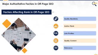 Major authoritative factors in off page seo edu ppt