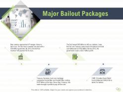 Major bailout packages billion guarantee powerpoint presentation slide
