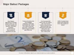 Major Bailout Packages Treasury Secretary Ppt Powerpoint Presentation Infographics Files