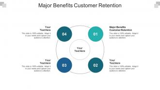 Major benefits customer retention ppt powerpoint presentation gallery graphics cpb