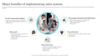 Major Benefits Of Implementing Sales System