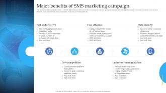 Major Benefits Of Sms Marketing Campaign Mobile Marketing Guide For Small Businesses